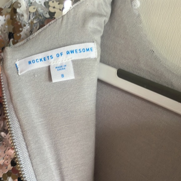 White/Silver flip sequin *everything* top - Picture 4 of 4